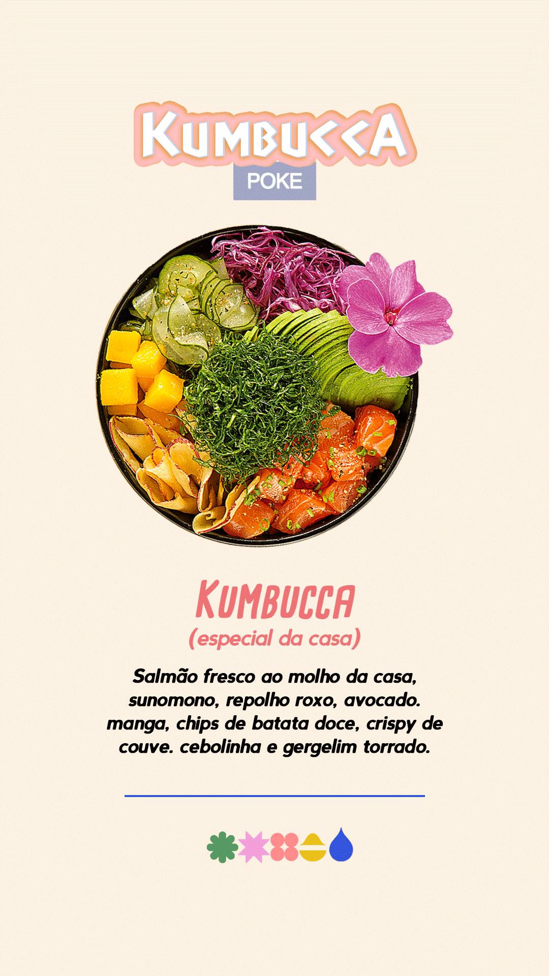 Kumbucca Poke cardápio