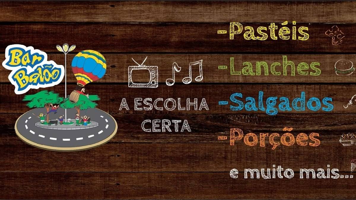 Bar Balão cardápio