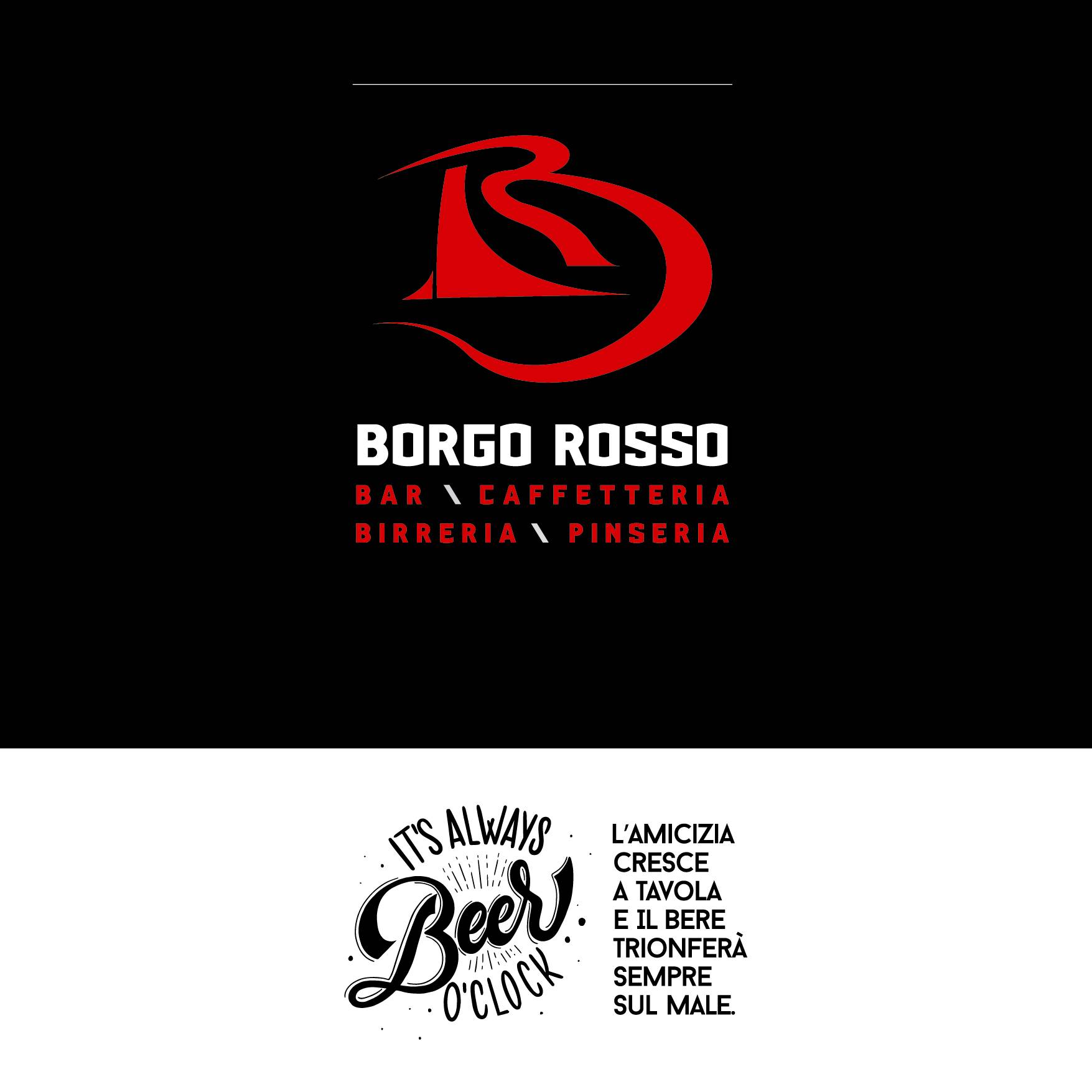 Menu di Bar Borgo Rosso Di Amelii Daniele 