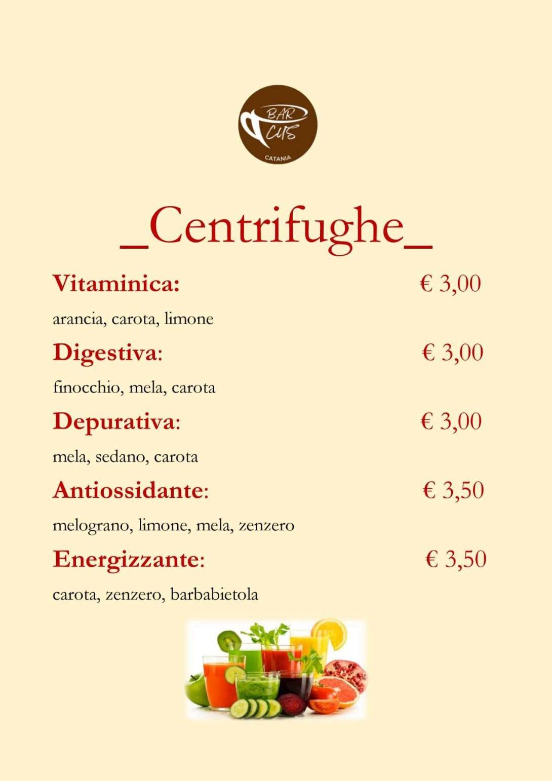 Menu di Bar CUS 