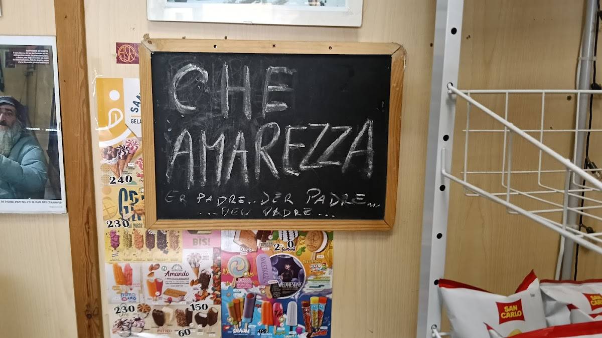 Menu di Bar dei Cesaroni 