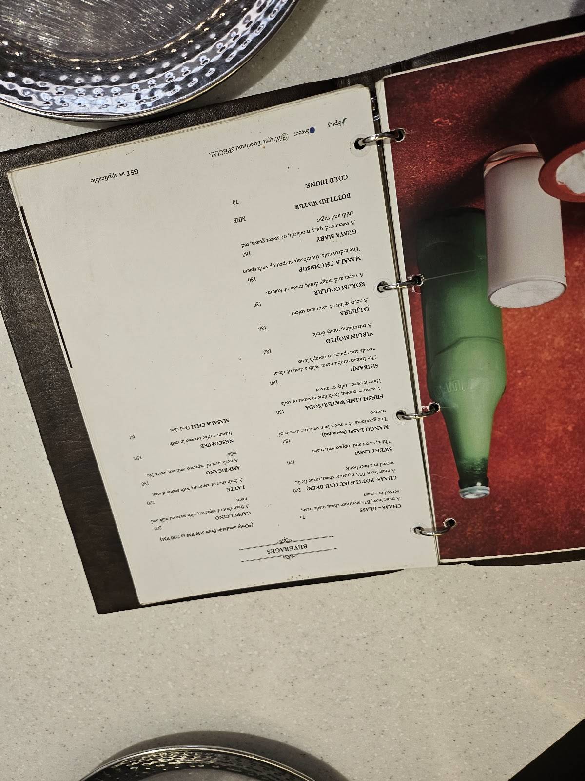 Bhagat Tarachand(ORIGINAL SINCE 1895) menu