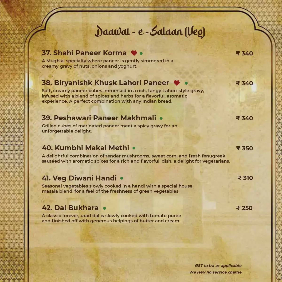 Biryanishk by The Biryani Company - Mudiali menu