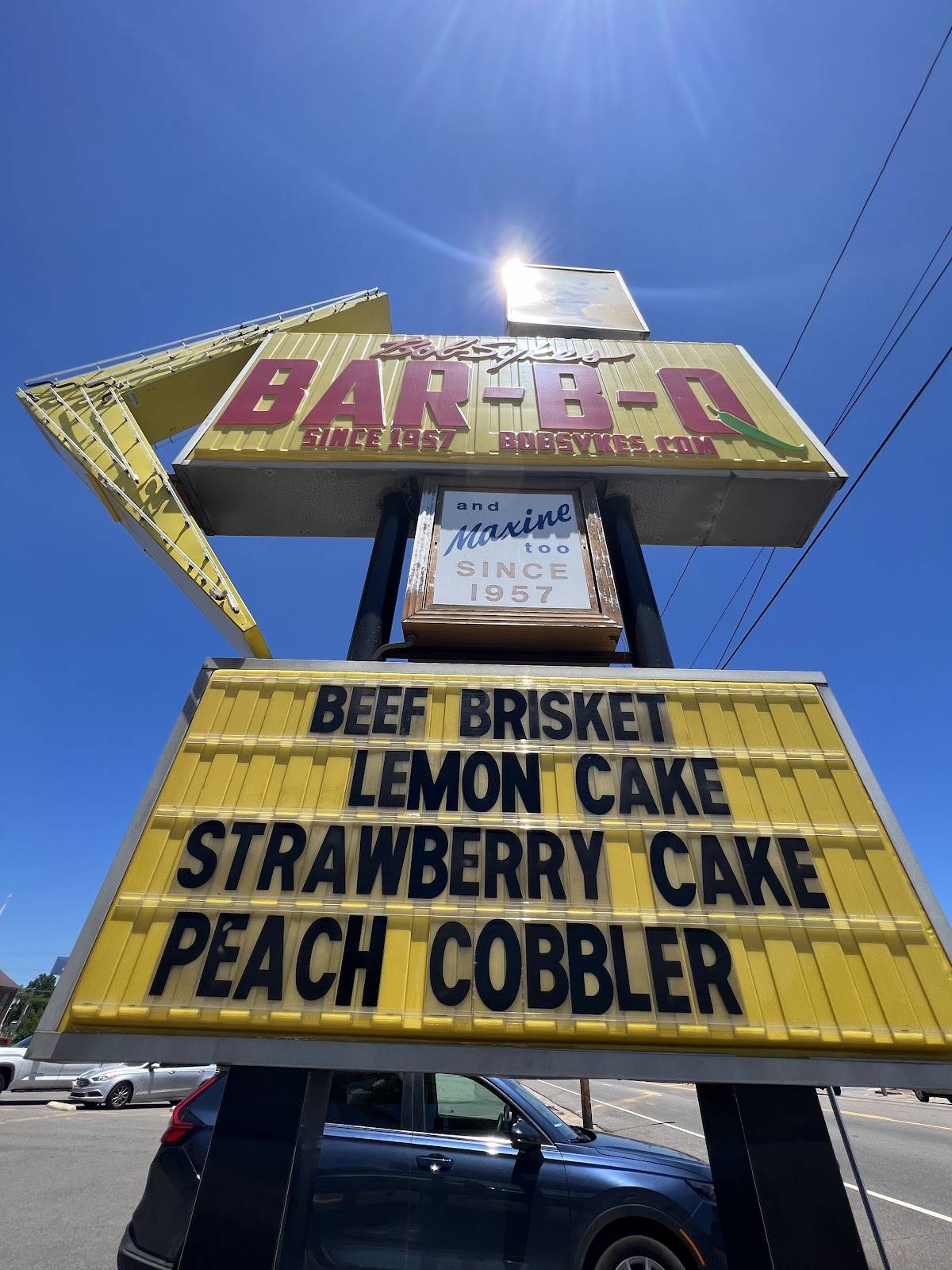 Menu at Bob Sykes BAR-B-Q, Bessemer
