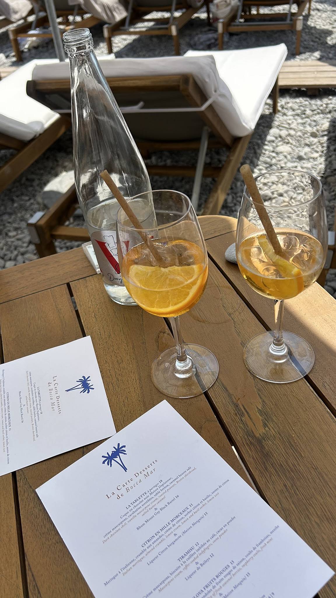Menu de Bocca Mar