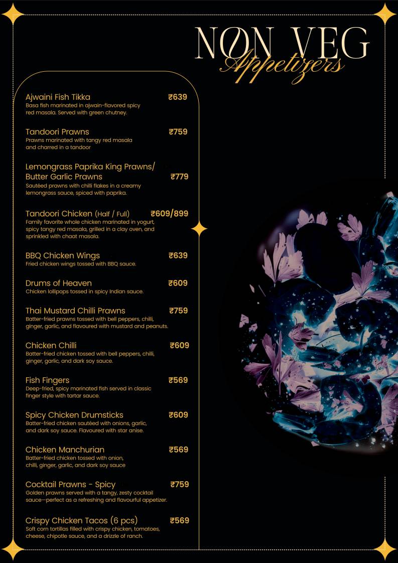 Bombay Bistro menu