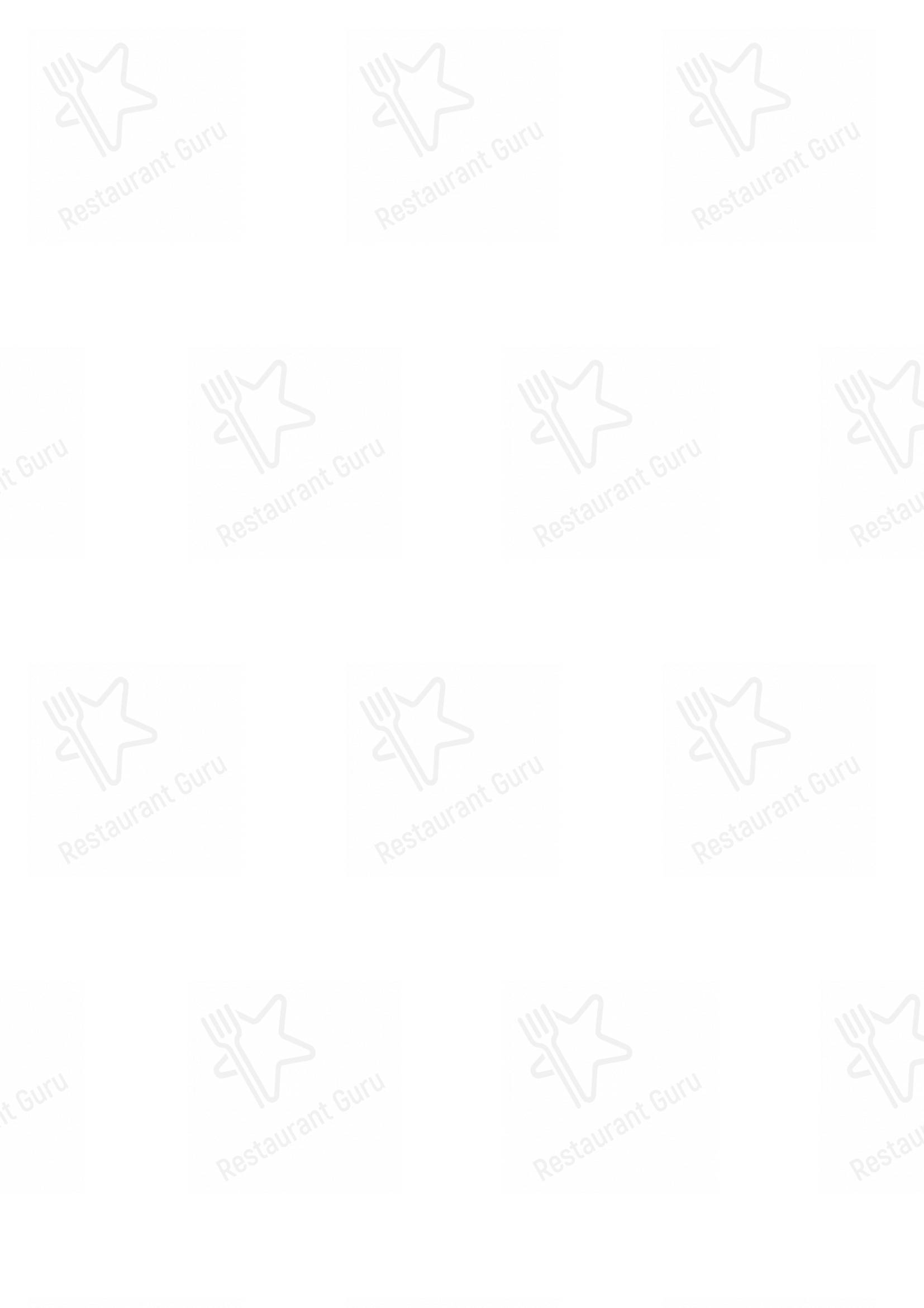 Menu bar per Boskinac pub & bar