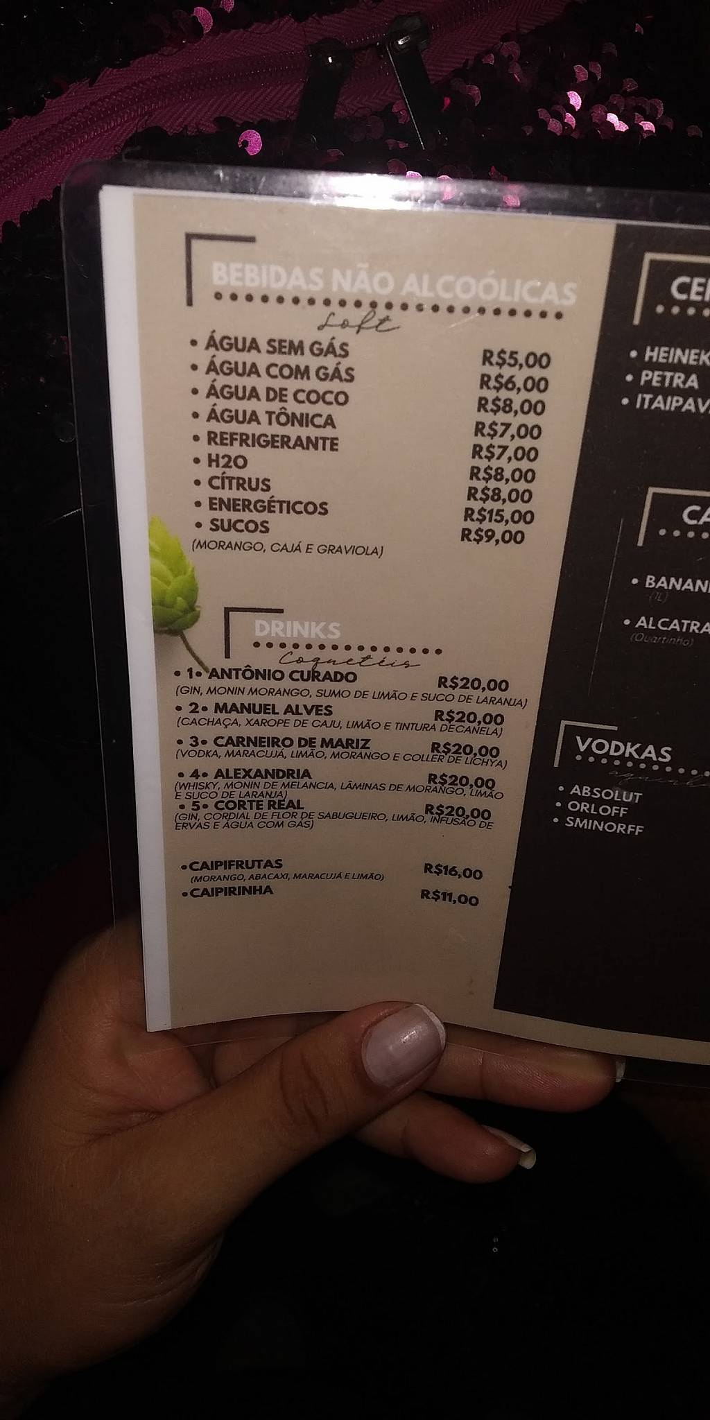 Boteco Qual a Boa cardápio