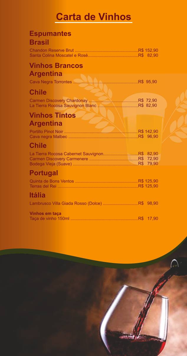 Boteco do Ciço cardápio