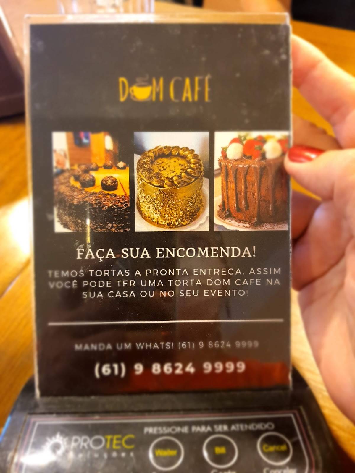 Dom Café Torteria e Cafeteria cardápio