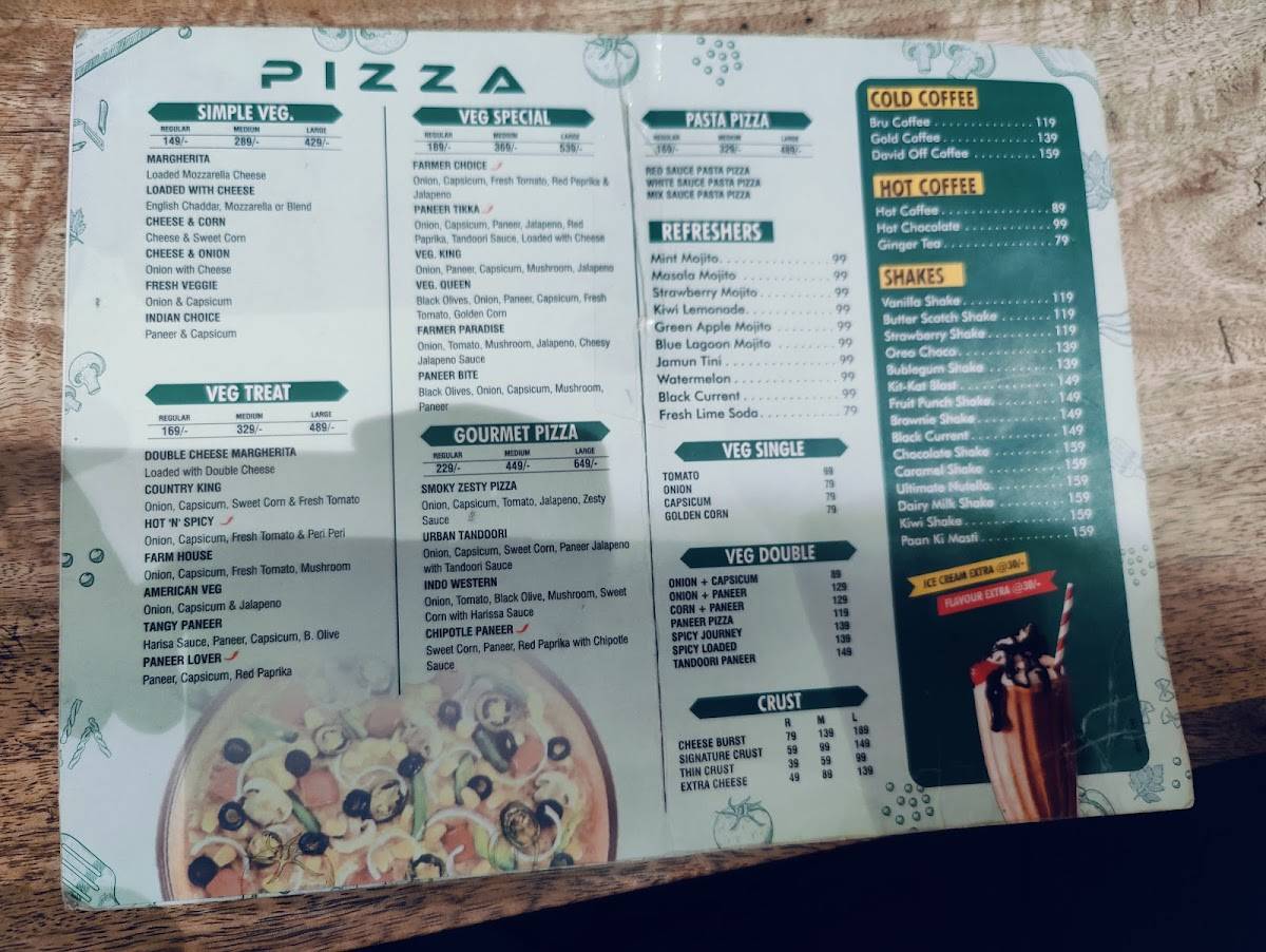 Bunny's Kitchen menu
