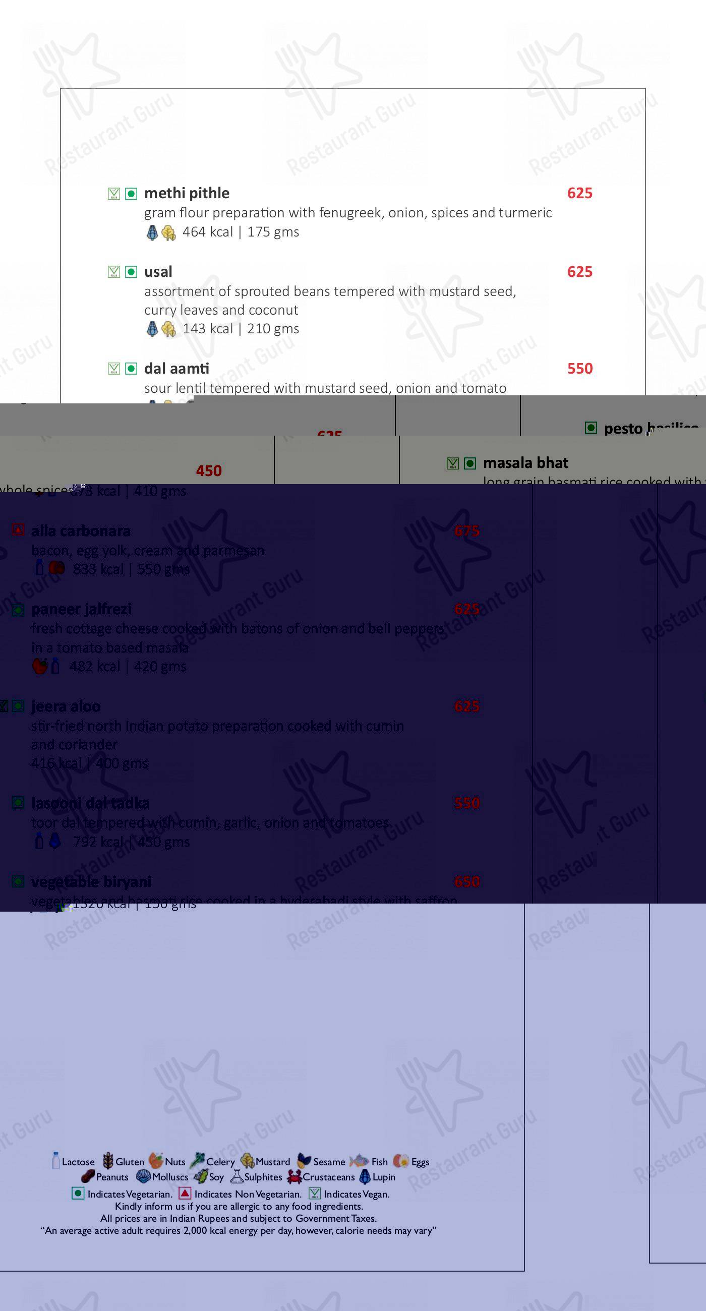 Buzz in Pune - Menu bar