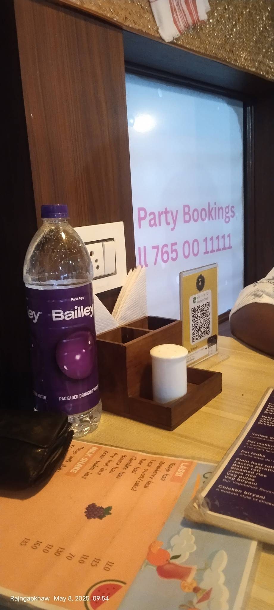 CGF Cafe Golden Feast menu