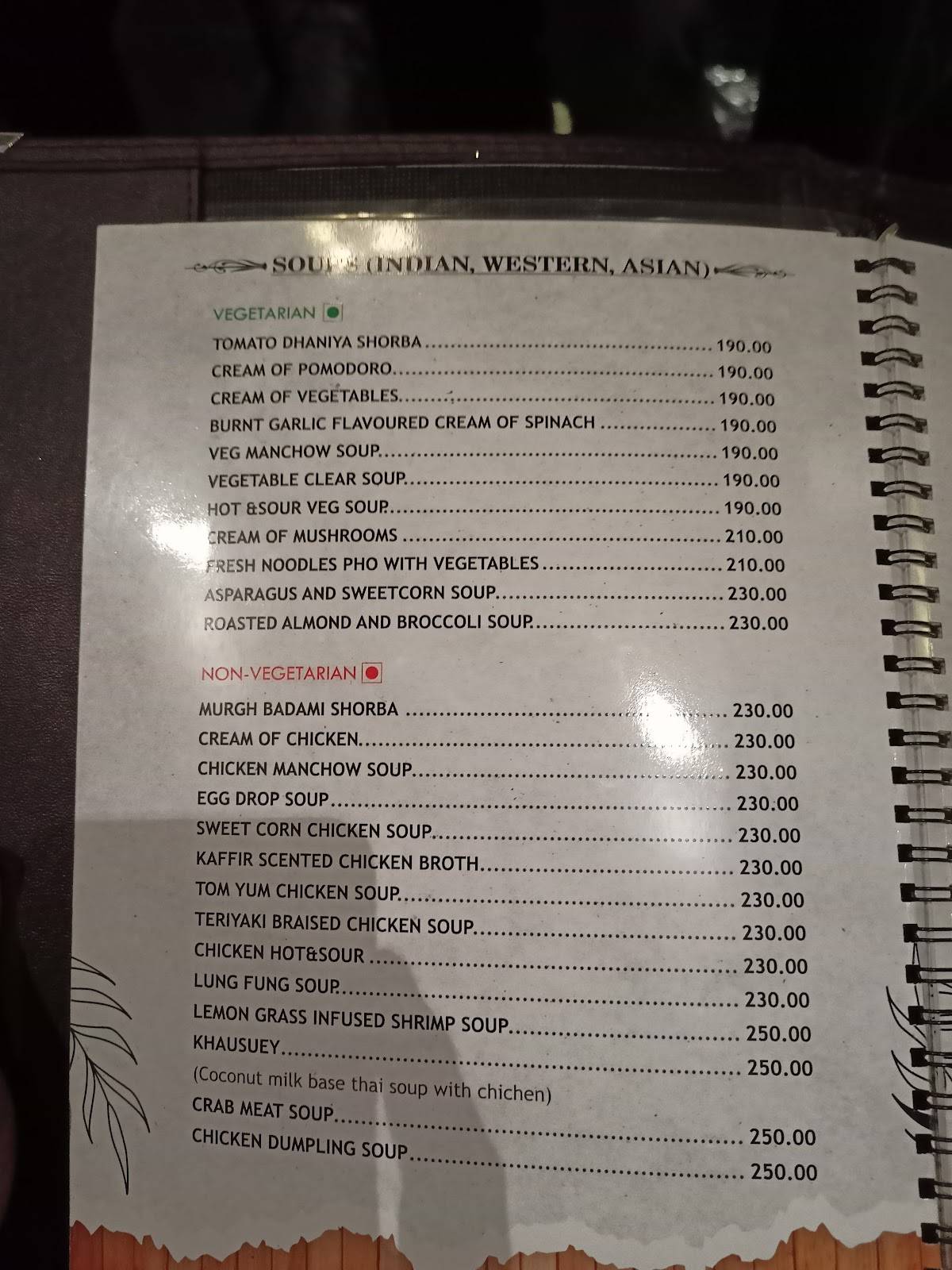 CIBO Multi Cuisine Family Restaurant and Sports Bar menu