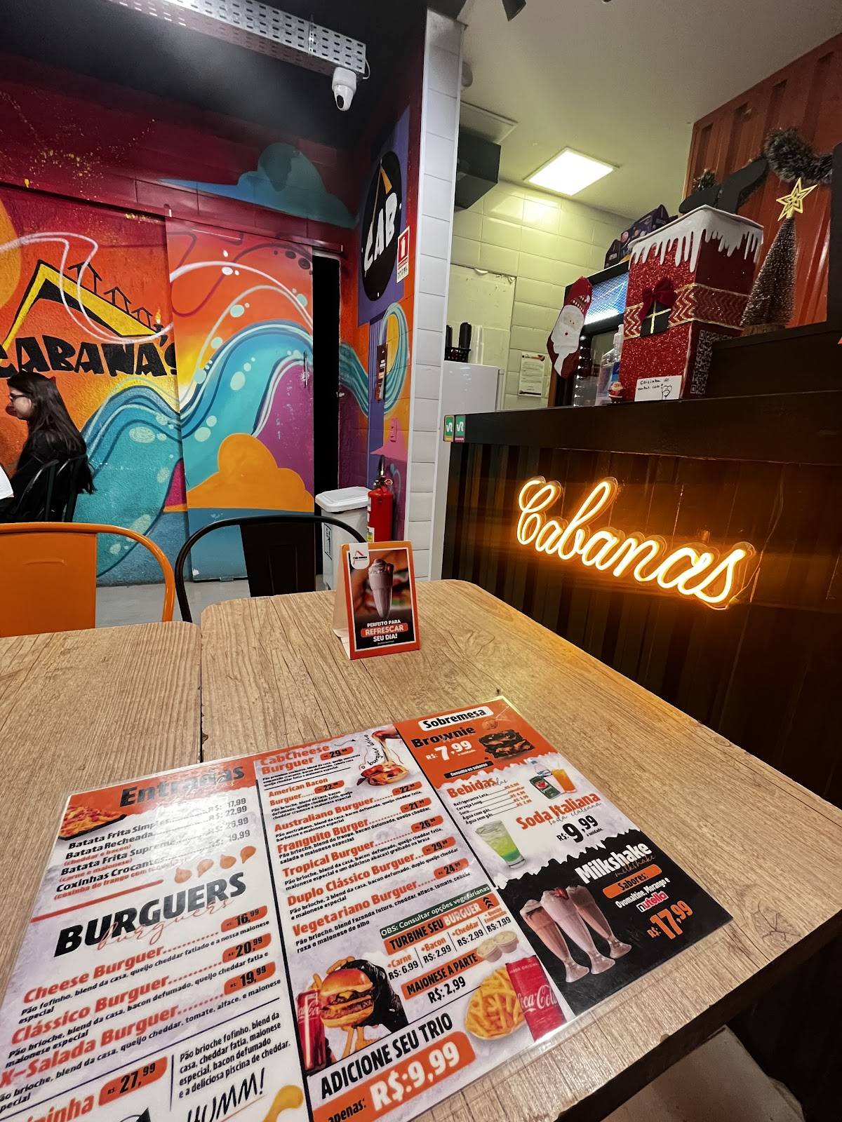 Cab Burger Taguatinga cardápio