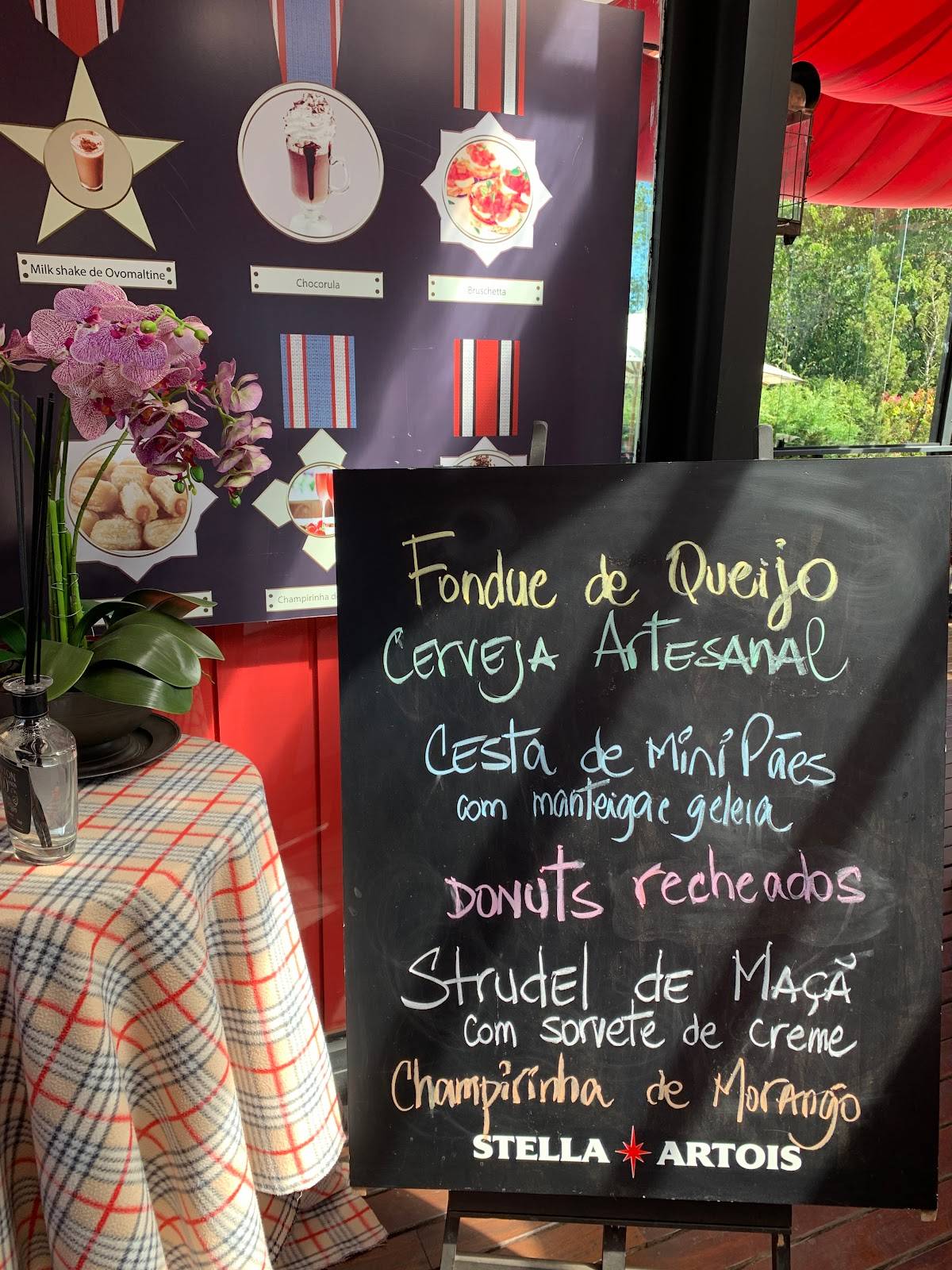 Café Palácio Campos do Jordão cardápio