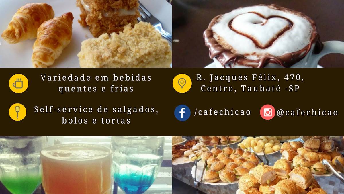 Café Chicão cardápio