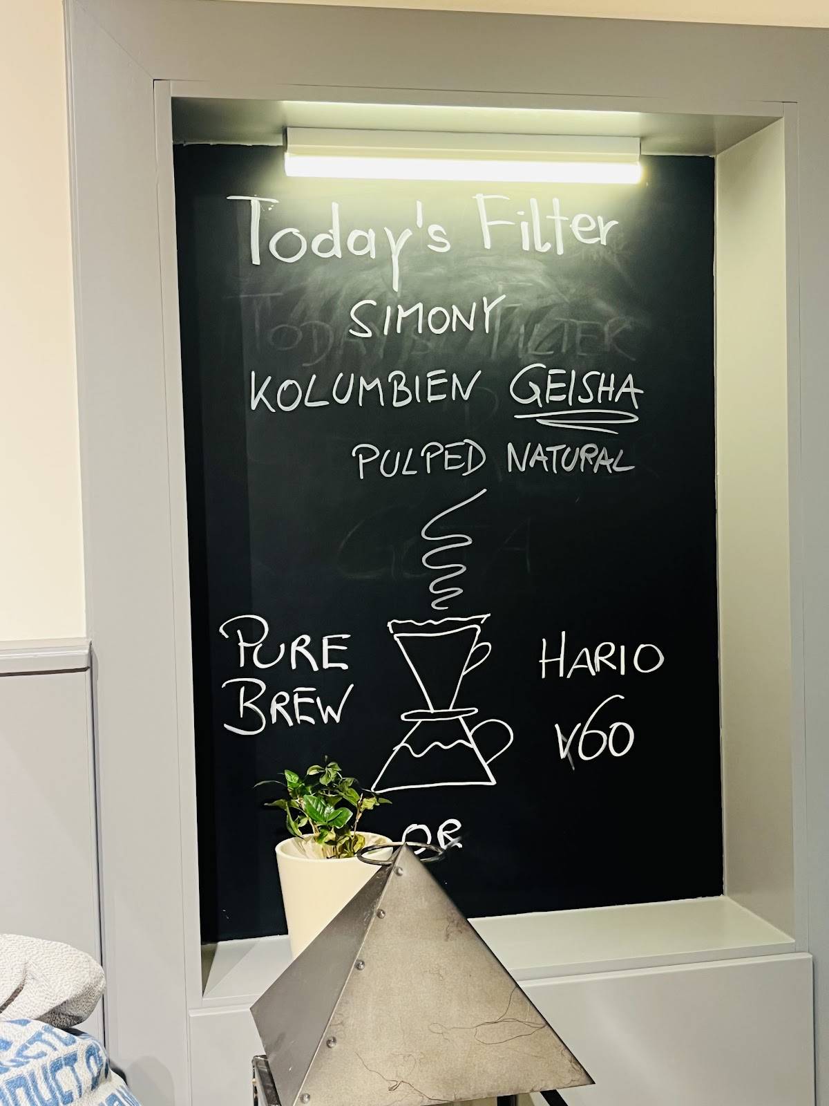 Menu de Cottage Roasters 1010