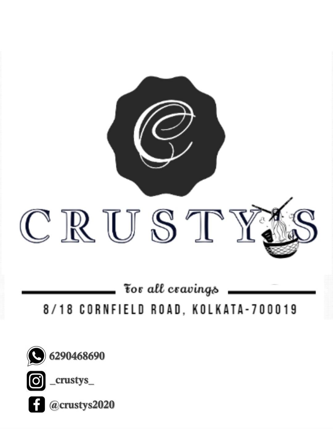 Crusty's menu