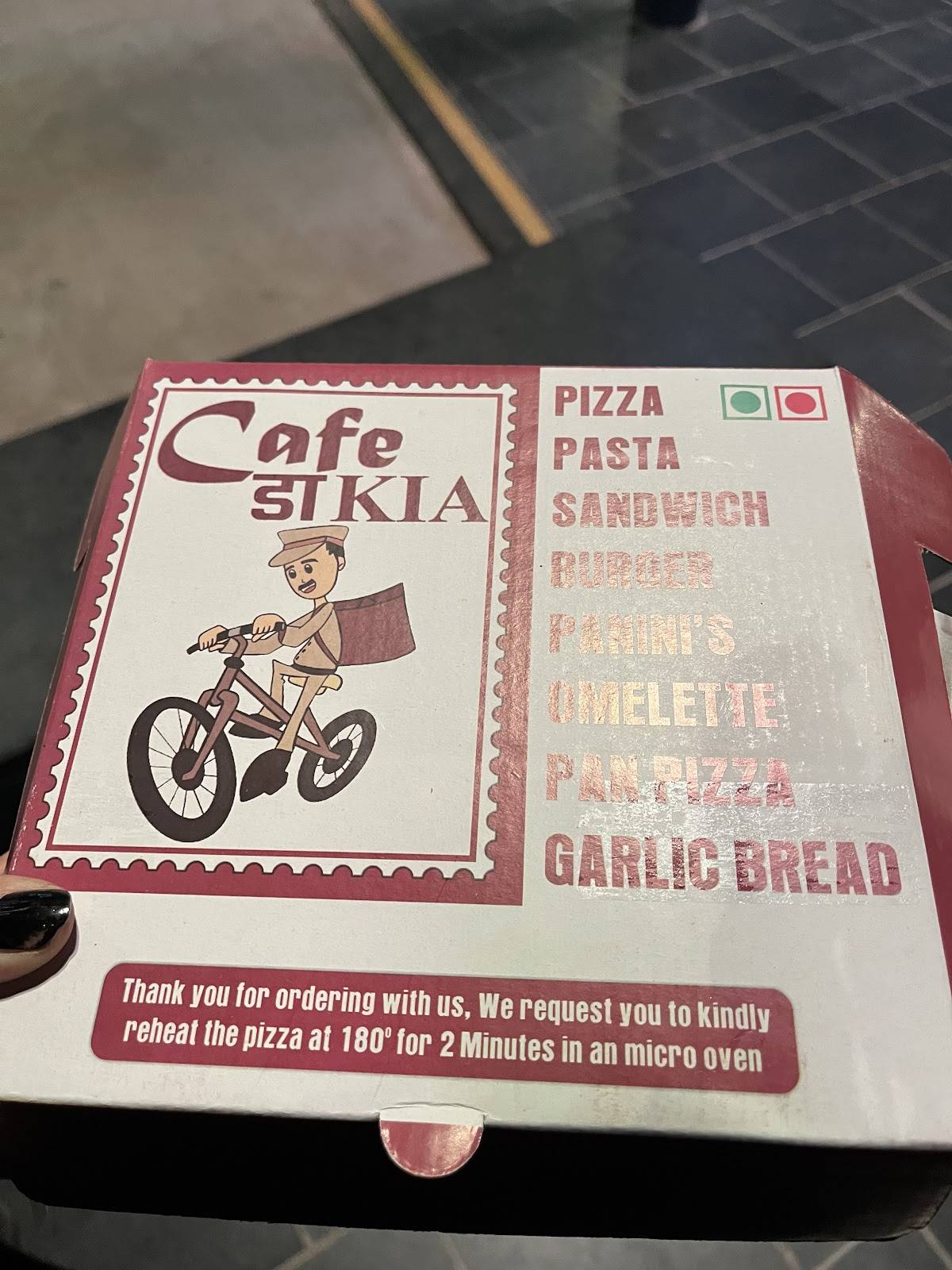 Cafe Dakia menu