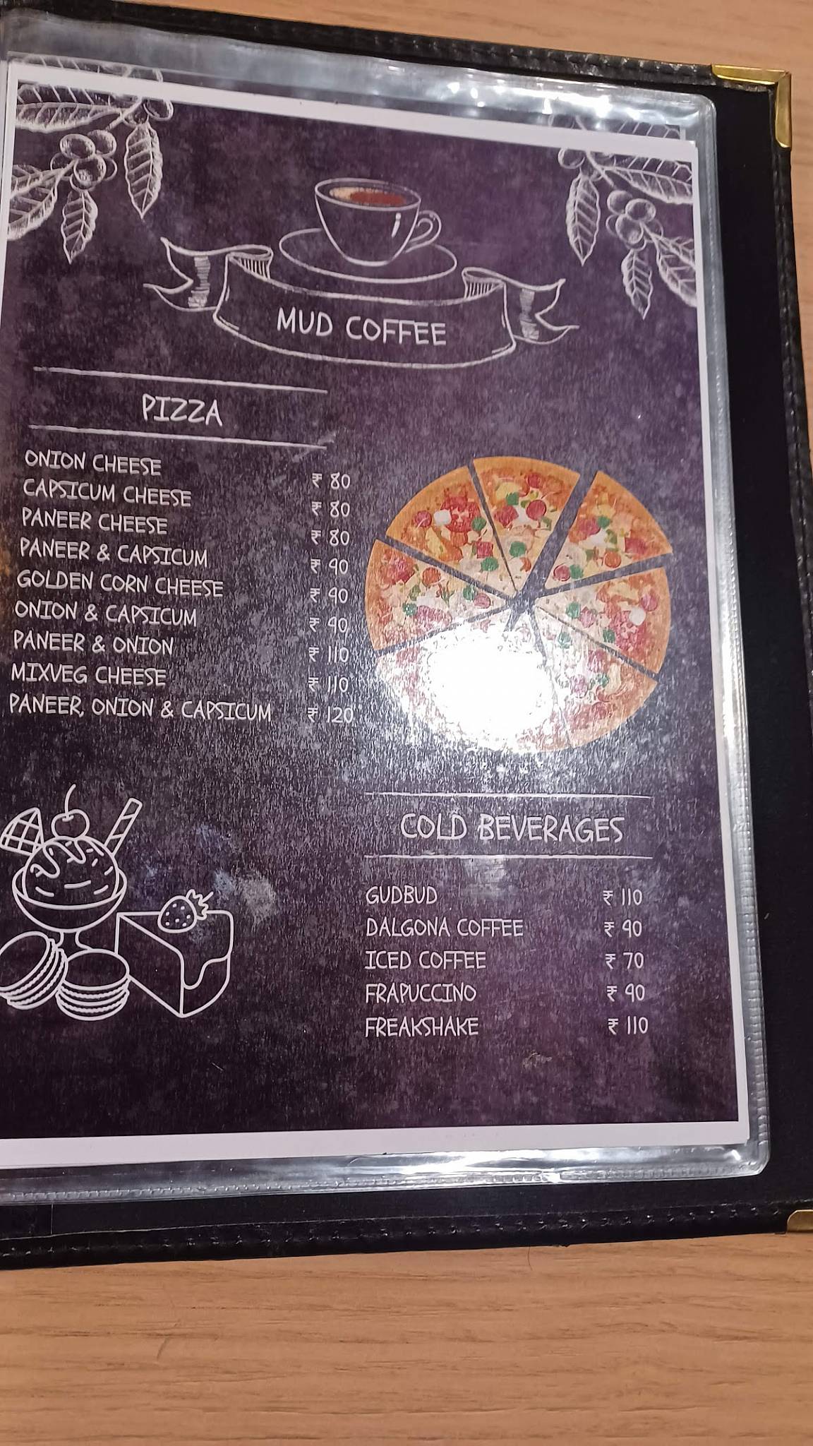 Mud Coffee (Jaganmohan Palace) menu