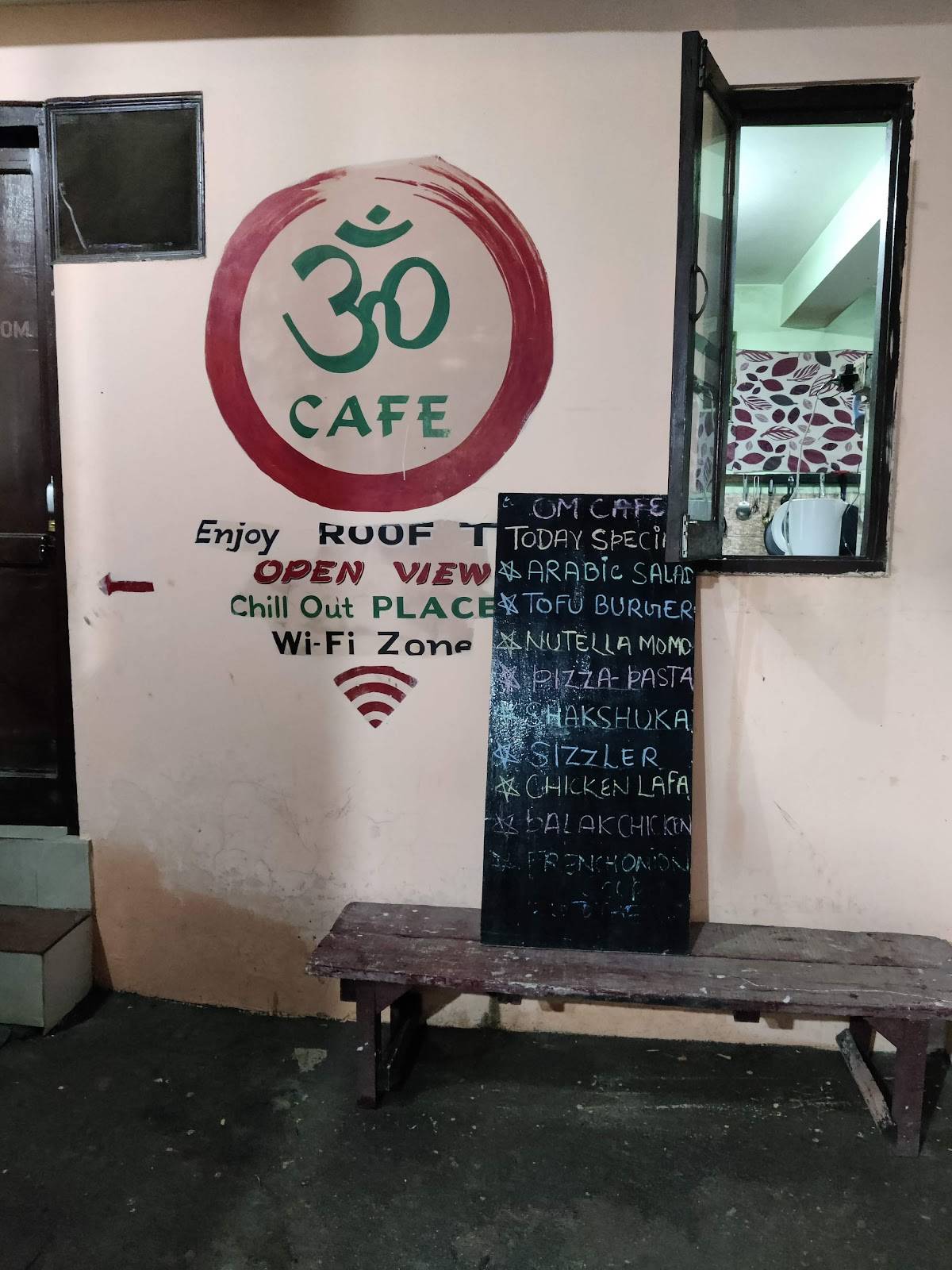 OM Cafe menu