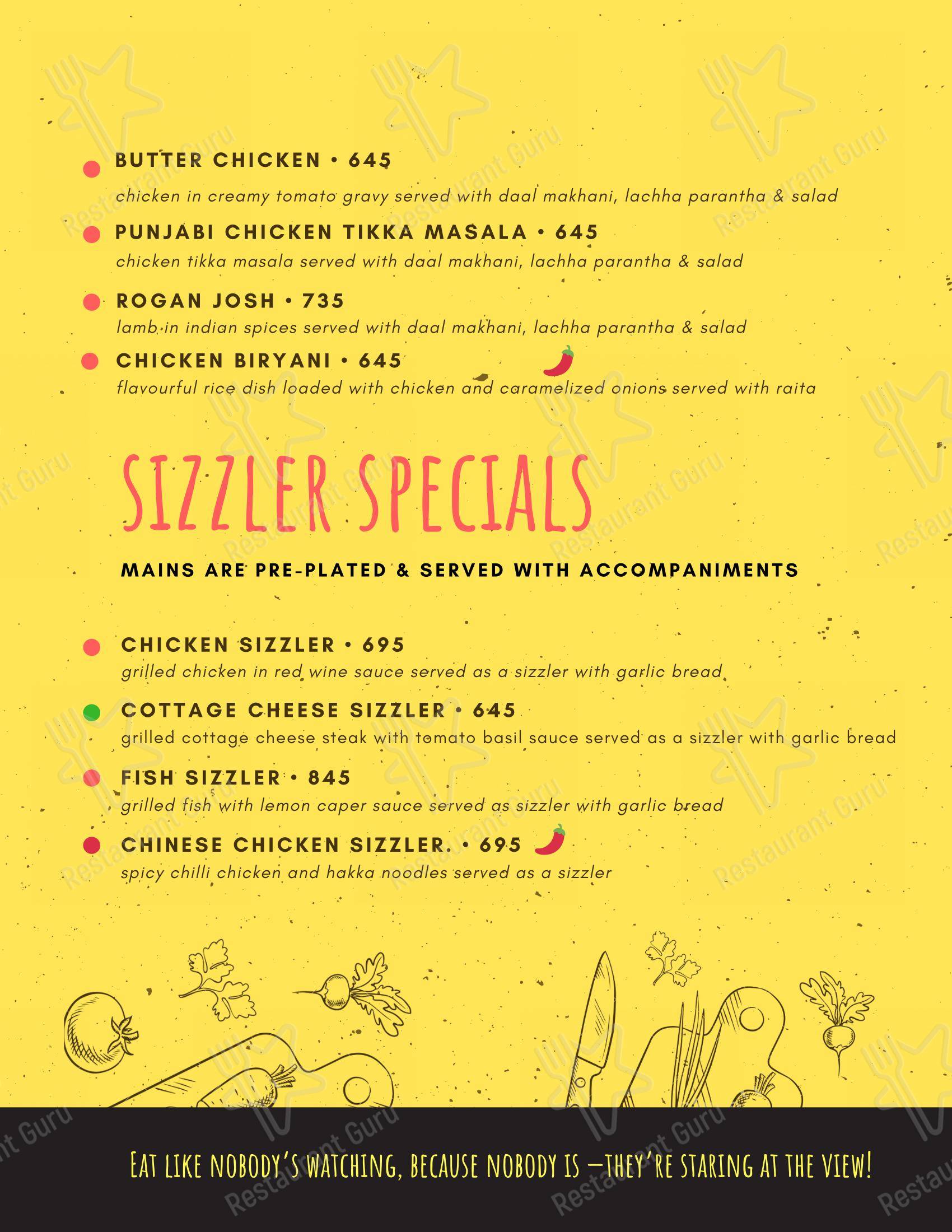 Cafe Simla Times : Cafe, Biergarten & Bar on the Mall Road Shimla ( Awarded Most Instagrammable Cafe of Himachal) - Menu