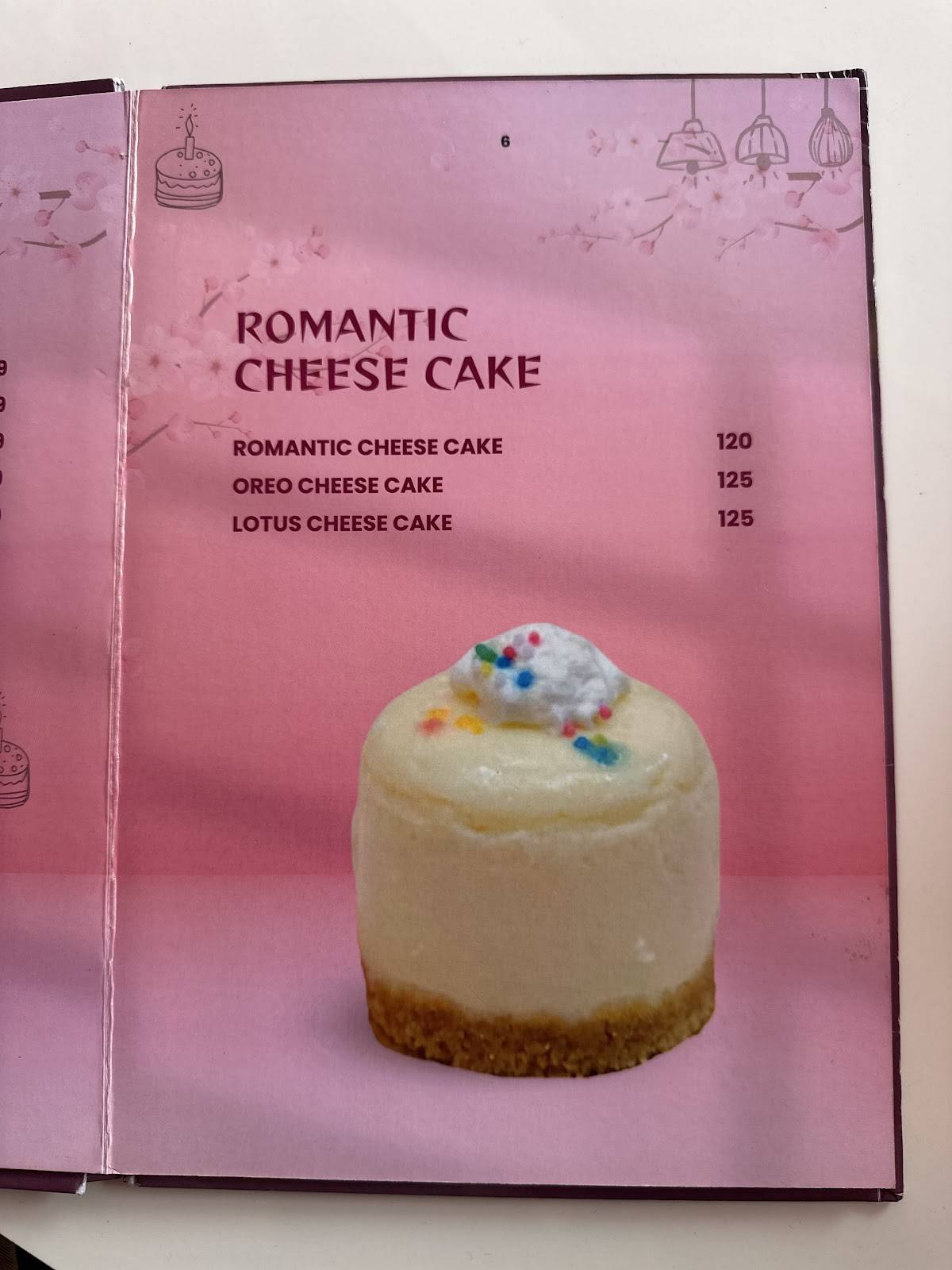 lavesta pink cafe menu
