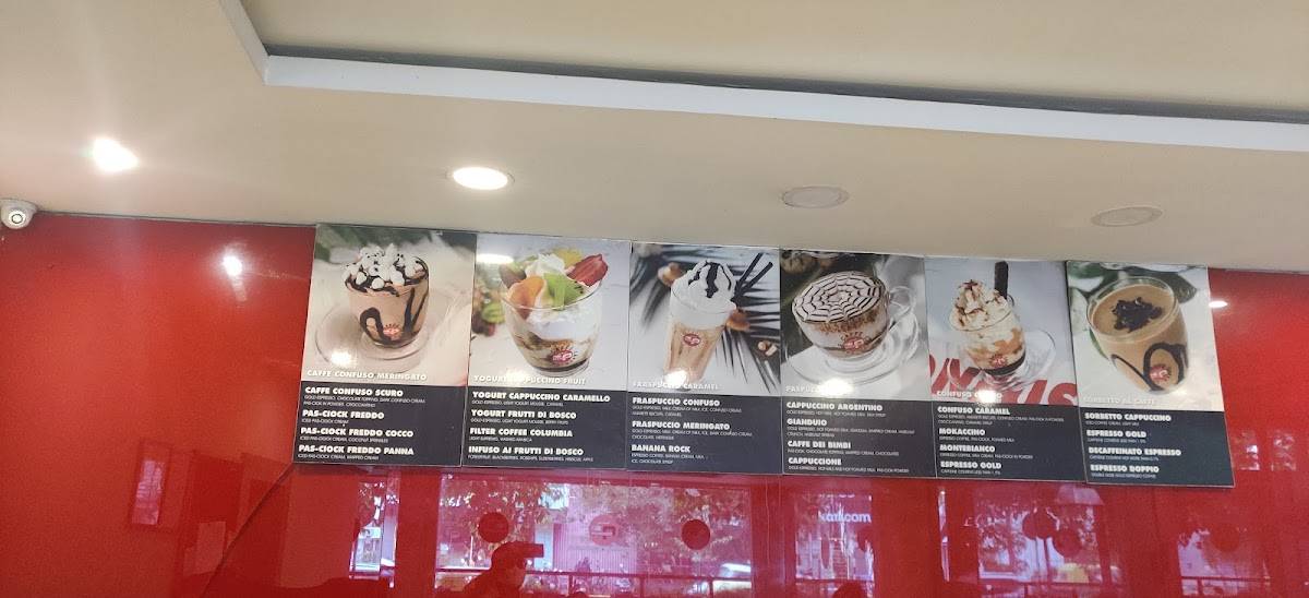 Caffe Pascucci menu