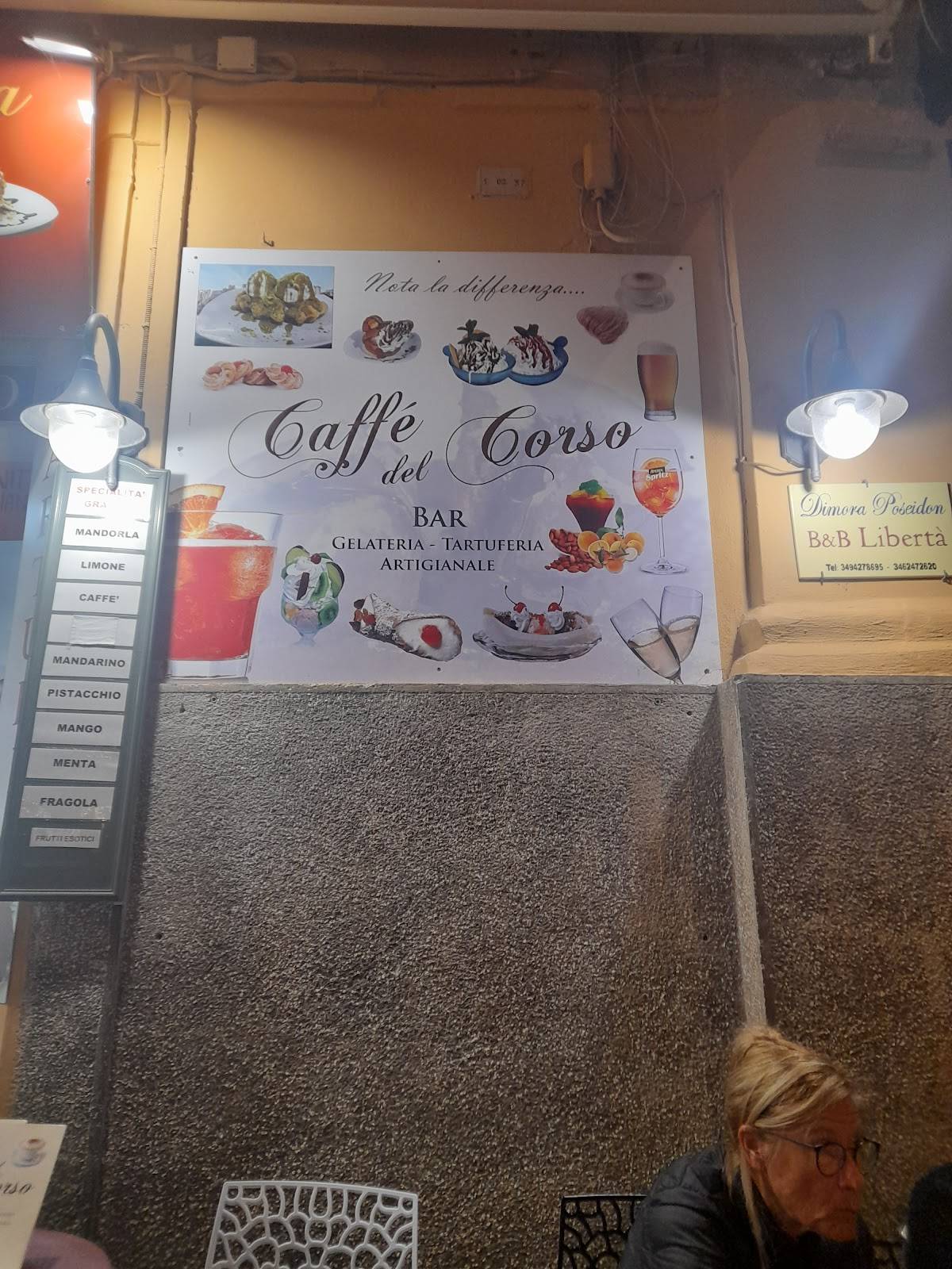 Menu di Caffè del Corso 