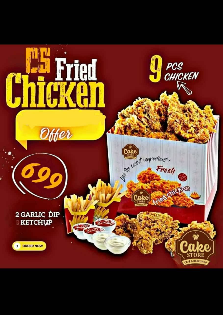 Cake store - Vadakkekad menu