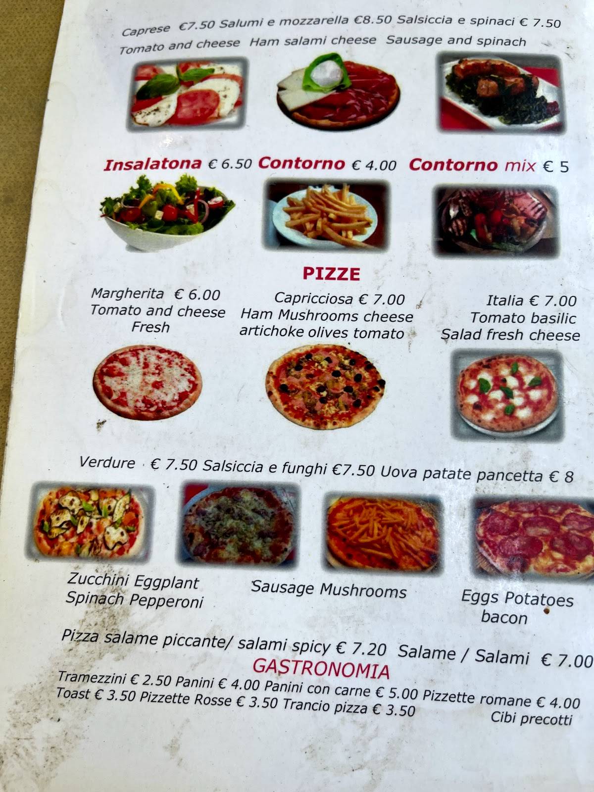 Menu di Calor Cafe 
