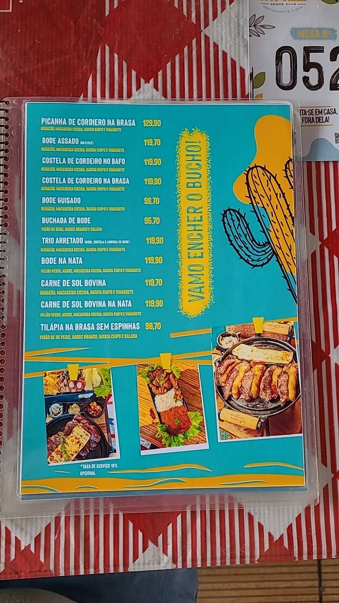 Bododromo Lá em Mãe - Restaurante e Bar Campina Grande cardápio