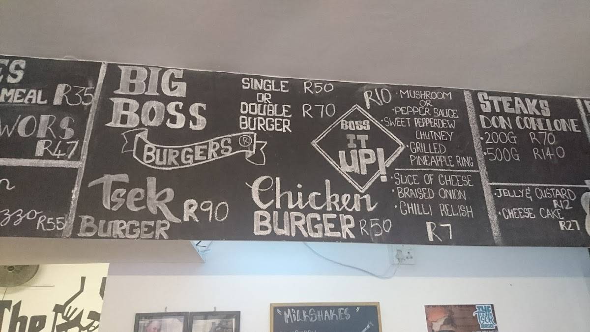 Menu at The Grillfather Mitchells Plain restaurant, Cape Town