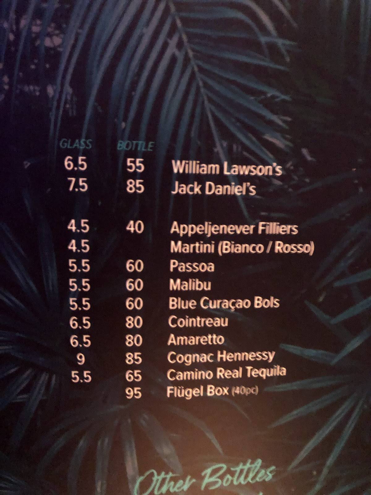 Menu de Carré