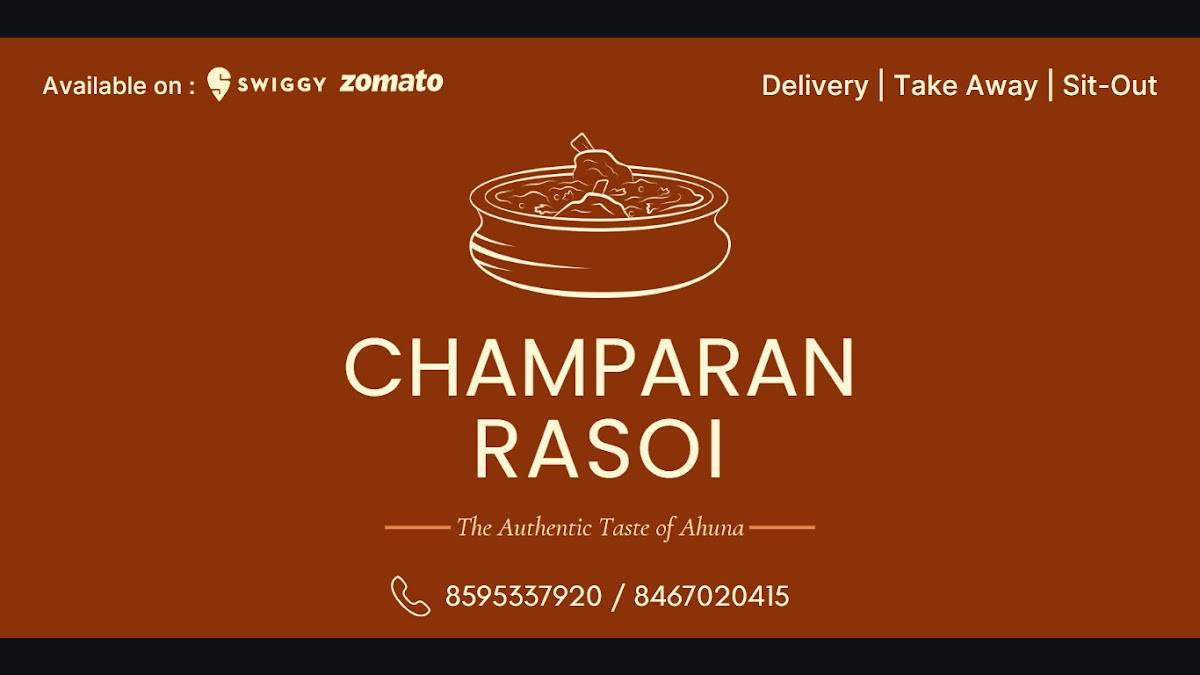 Champaran Rasoi menu
