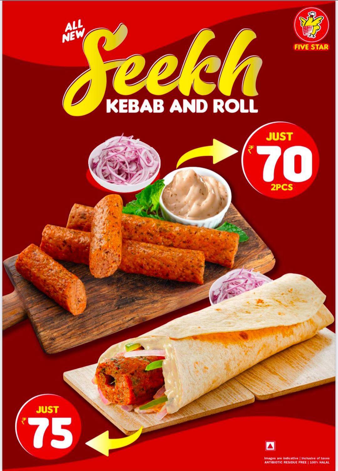 Five Star Chicken - Moulivakkam menu