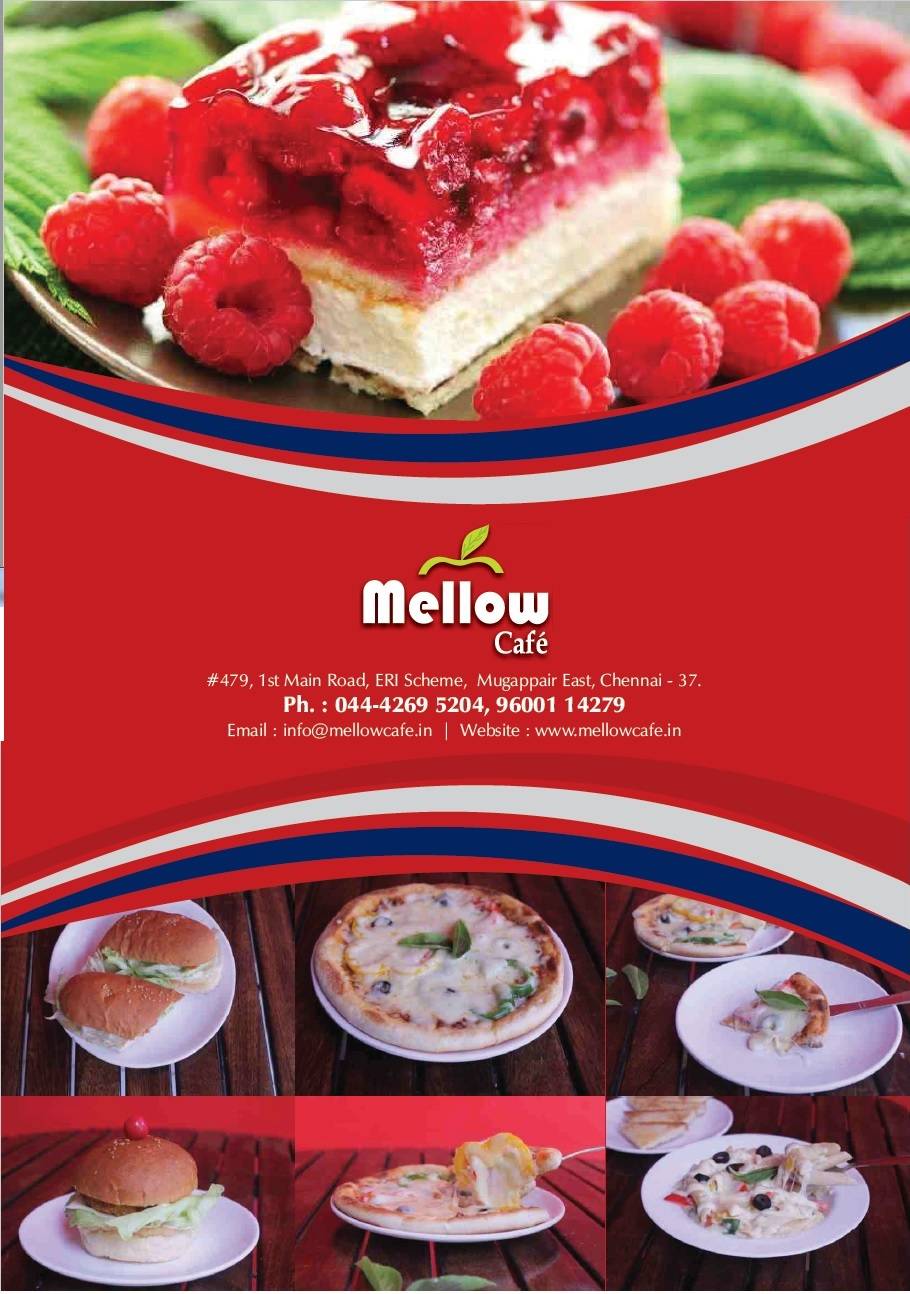 Mellow cafe menu