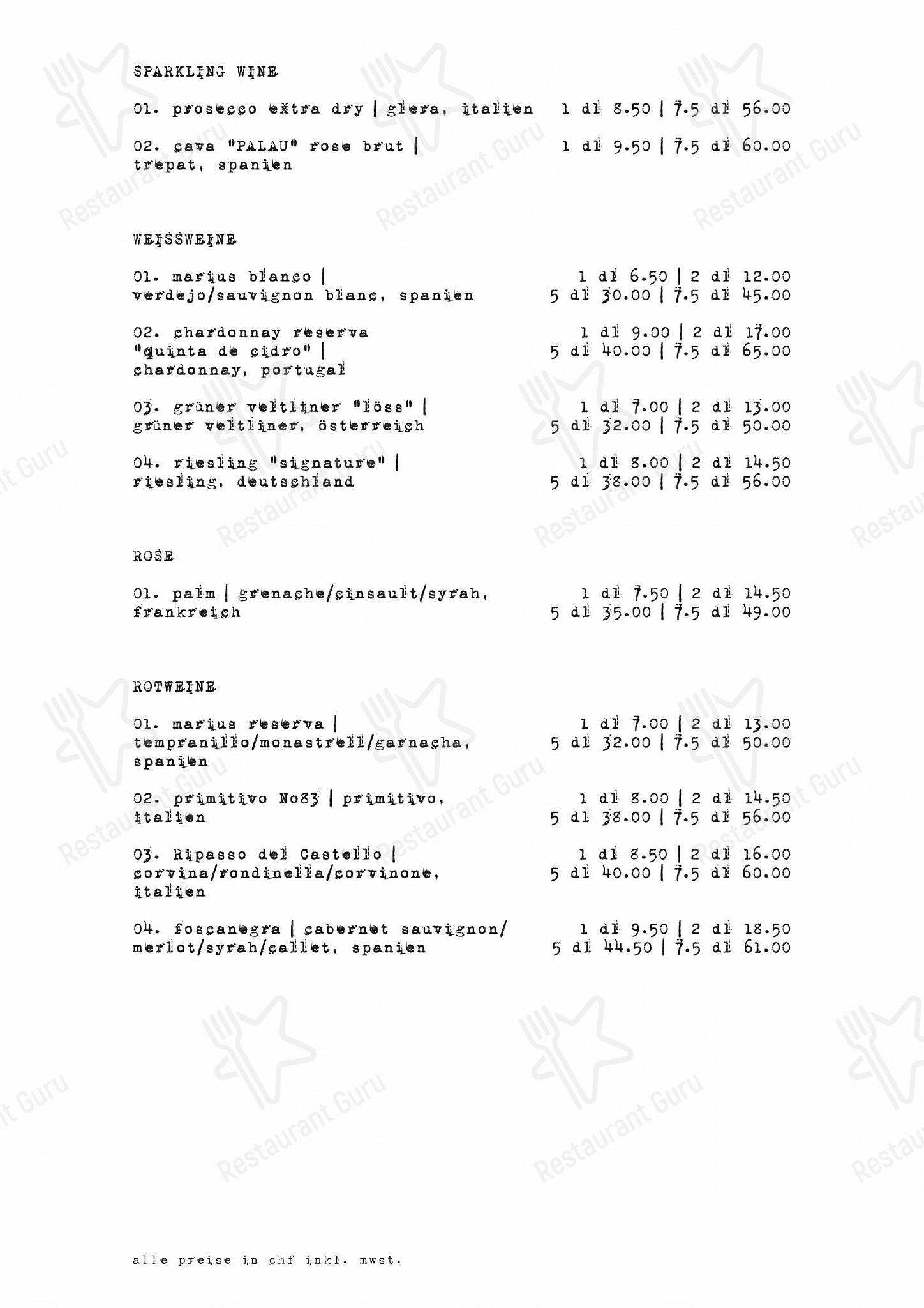 Dinner Menu pour Cheyenne pub et bar
