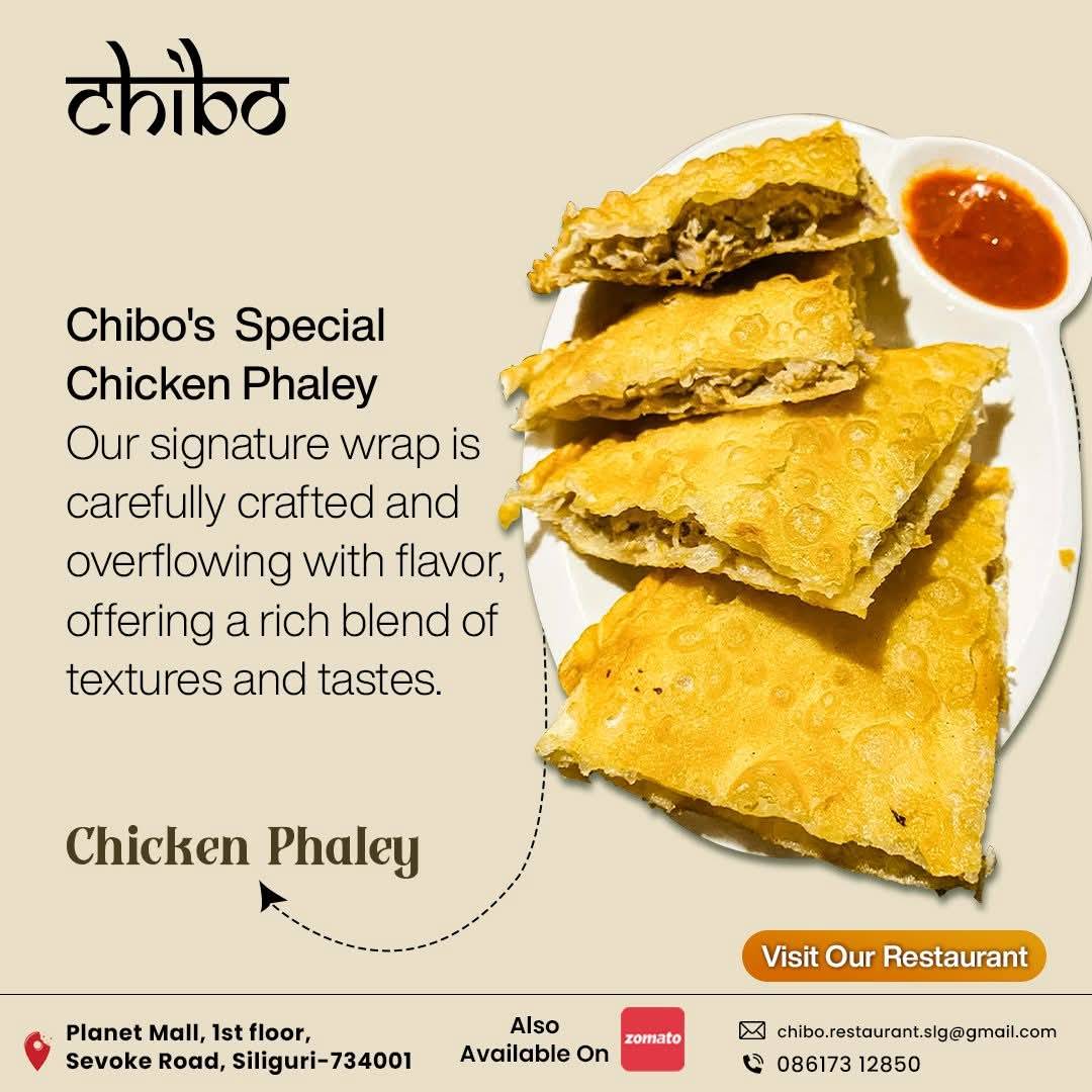 Chibo Nepali Restaurant menu
