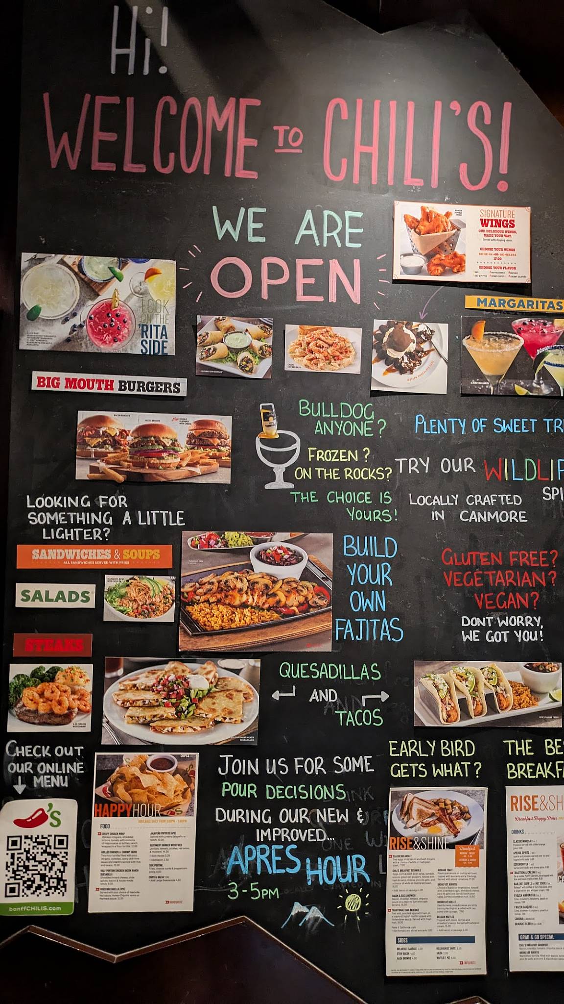 Menu de Chili's Grill & Bar
