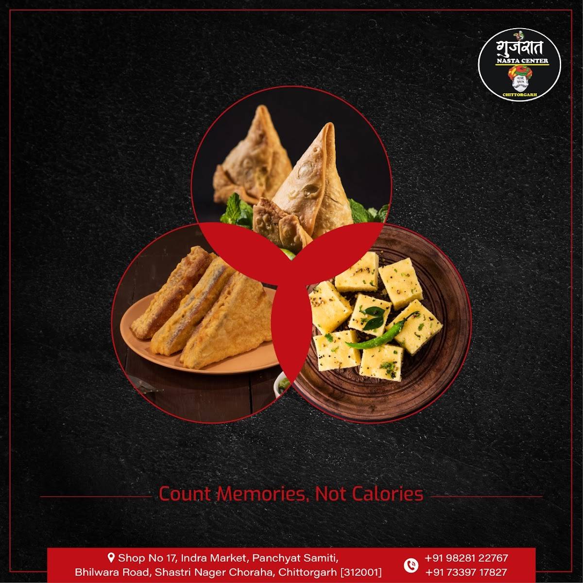 Gujarat Nasta Center menu