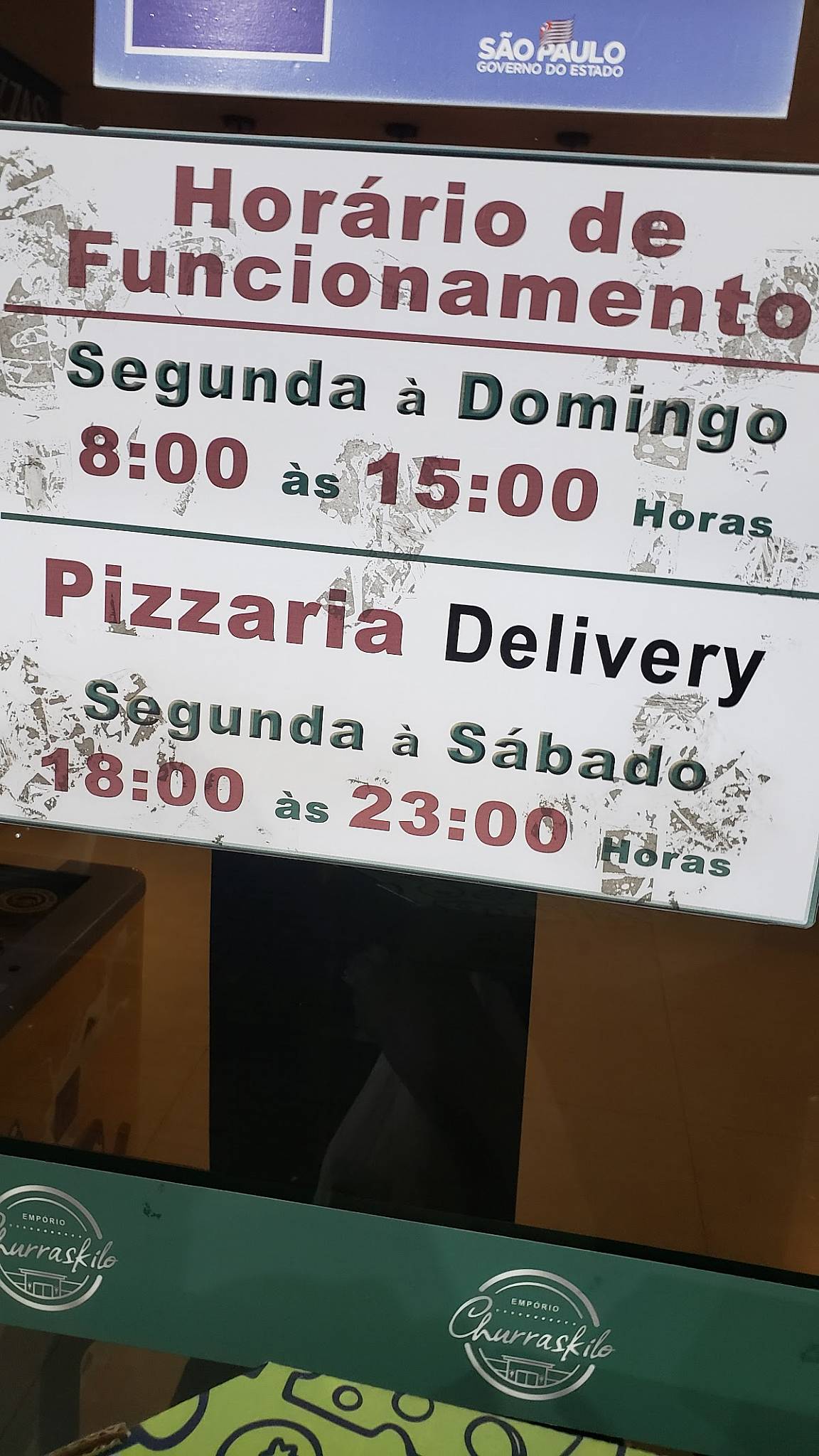 Churraskilo 9 de Julho cardápio