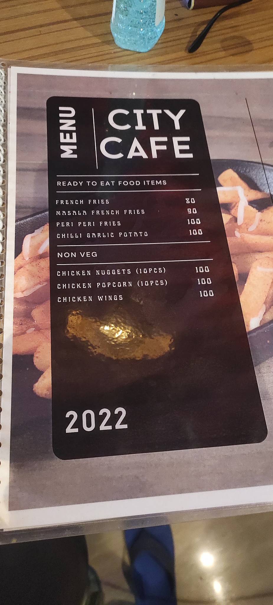 City cafe bhandara menu