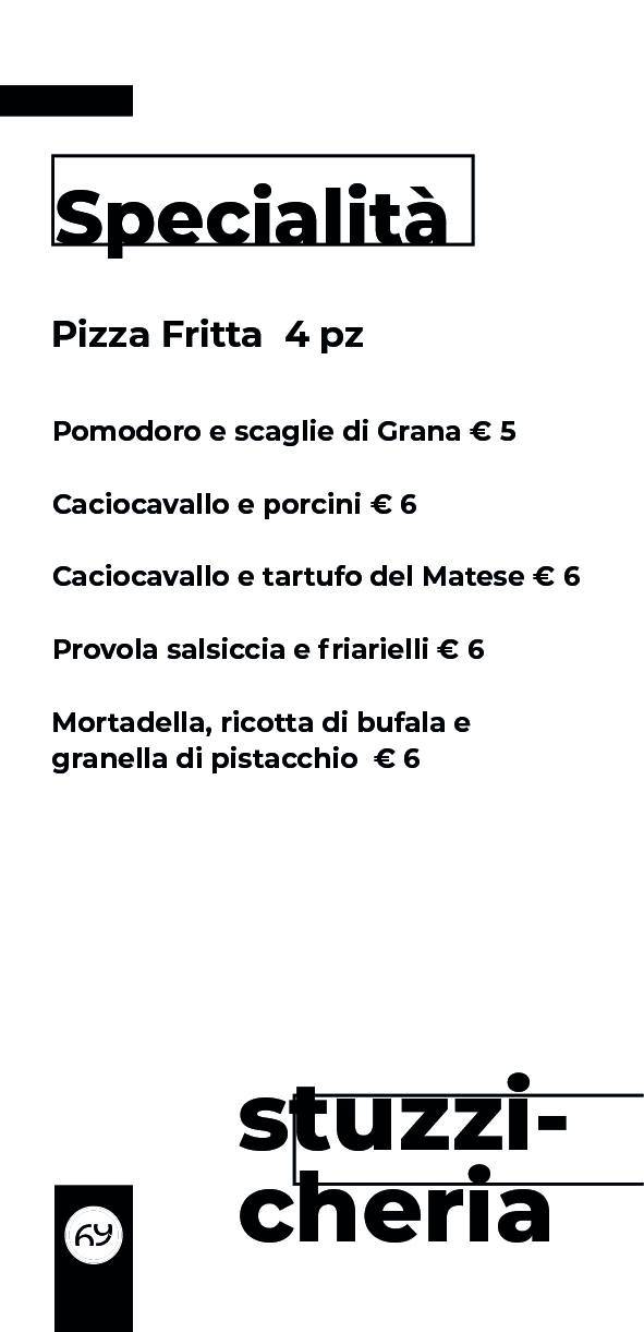 Menu di Civico69 