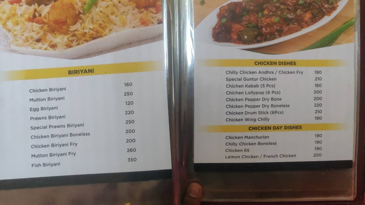 Coastal Biryani Paradise menu