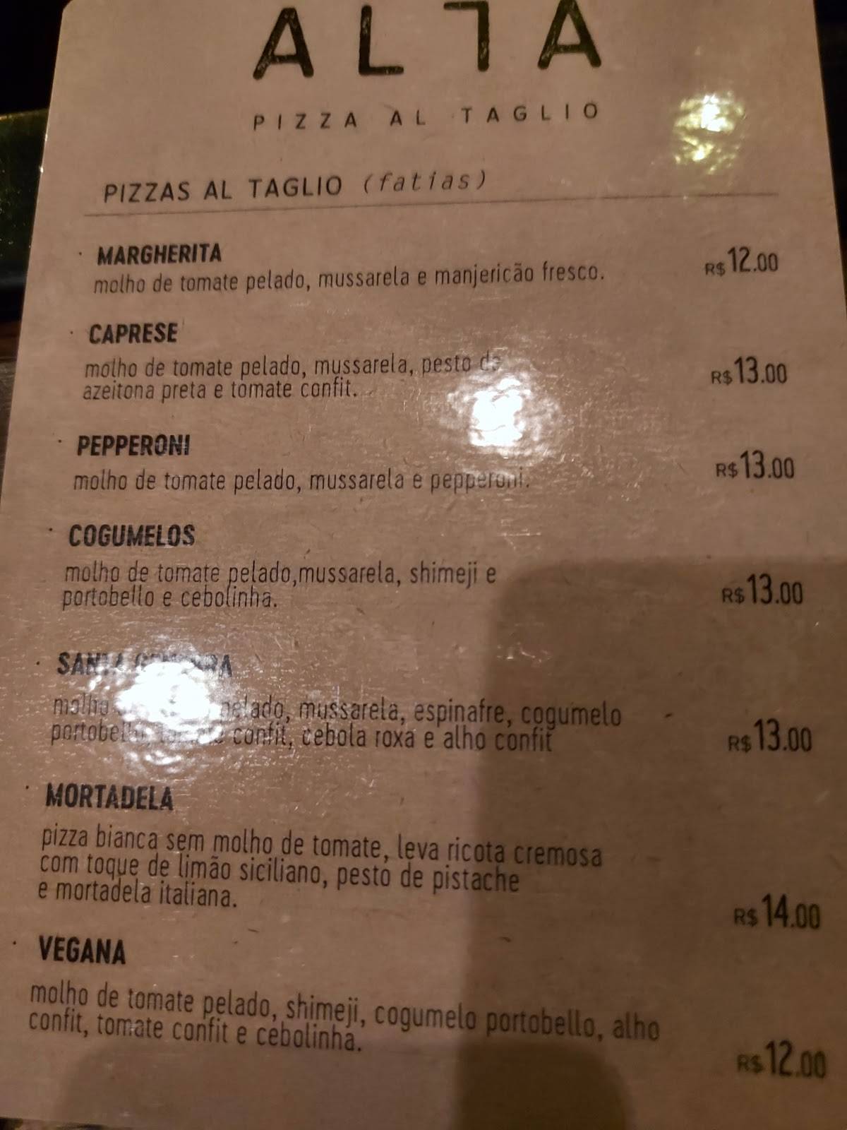 Confra Emporio Bar cardápio