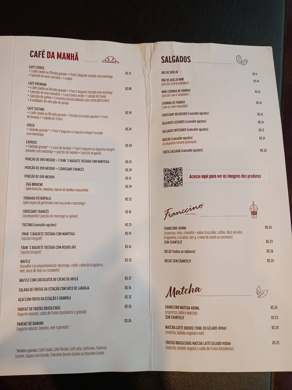 Consulado Da Bahia Da Praça cardápio