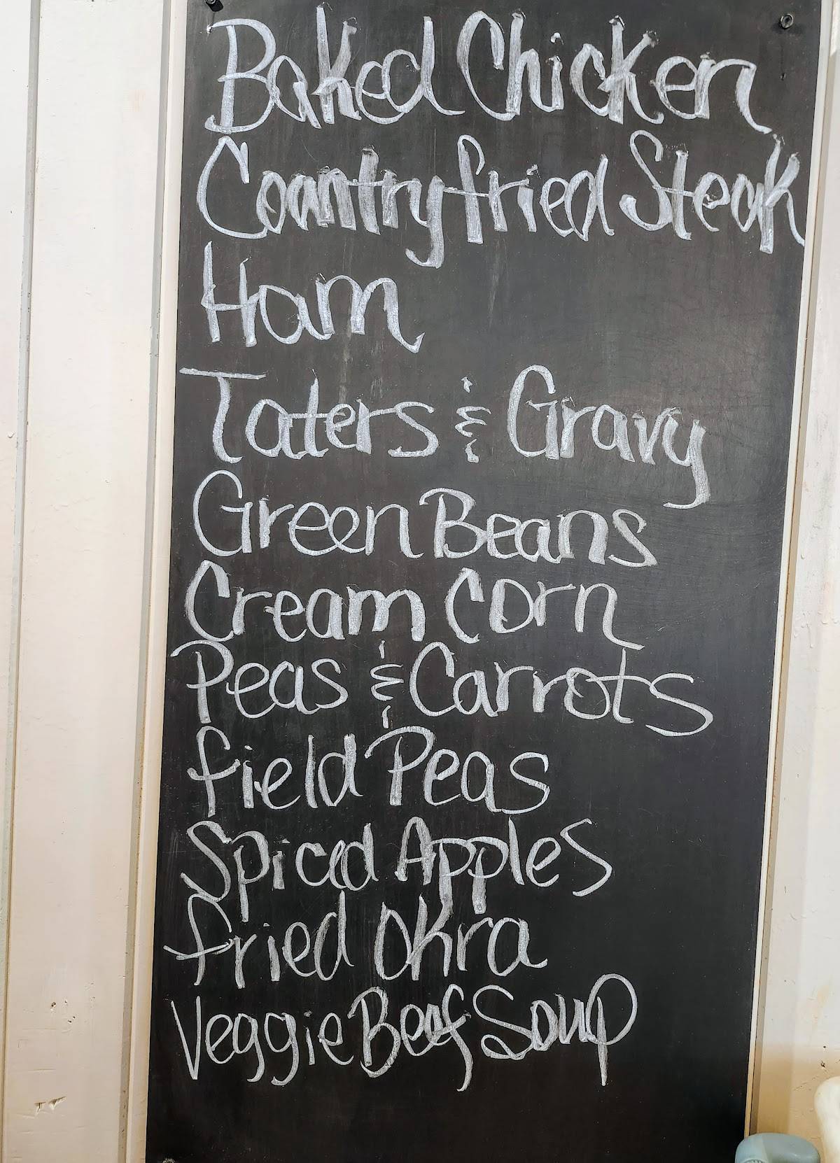 Menu at Cook's Country Kitchen restaurant, Blairsville, 105 Pat ...