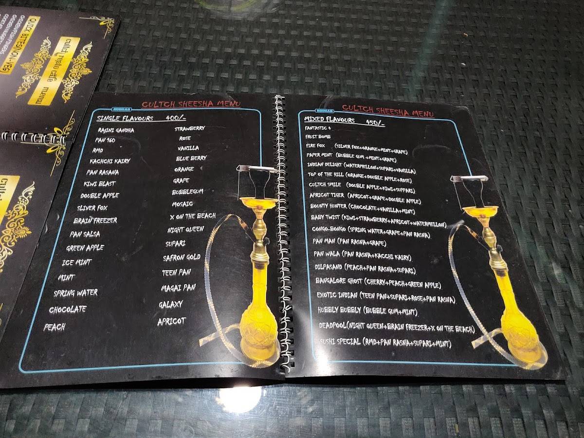 Cafe Ignite menu